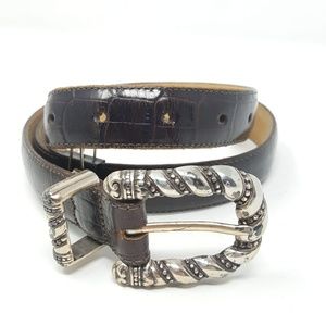 Brighton Brown Leather Belt